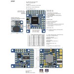 Original MATEK F405-WMN F405 Flight Controller STM32F405RGT6 W/ Baro OSD Blackbox 132A Current 2-6S for Fixed Wing RC Fpv